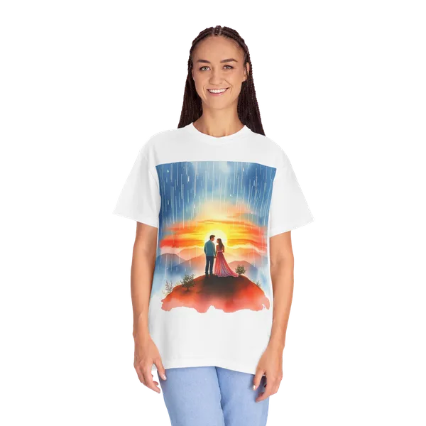 Romantic_Sunset_Couple_T_Shirt_Anniversary_Gift_Tee_Royal_Caribe